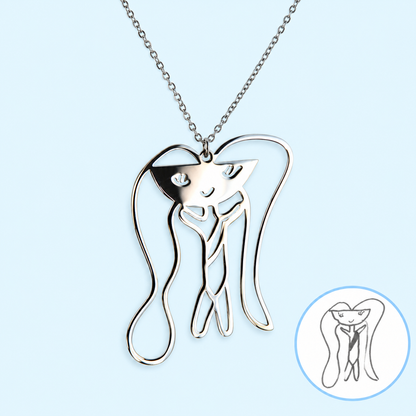 Doodle™ - Custom Drawing Necklace