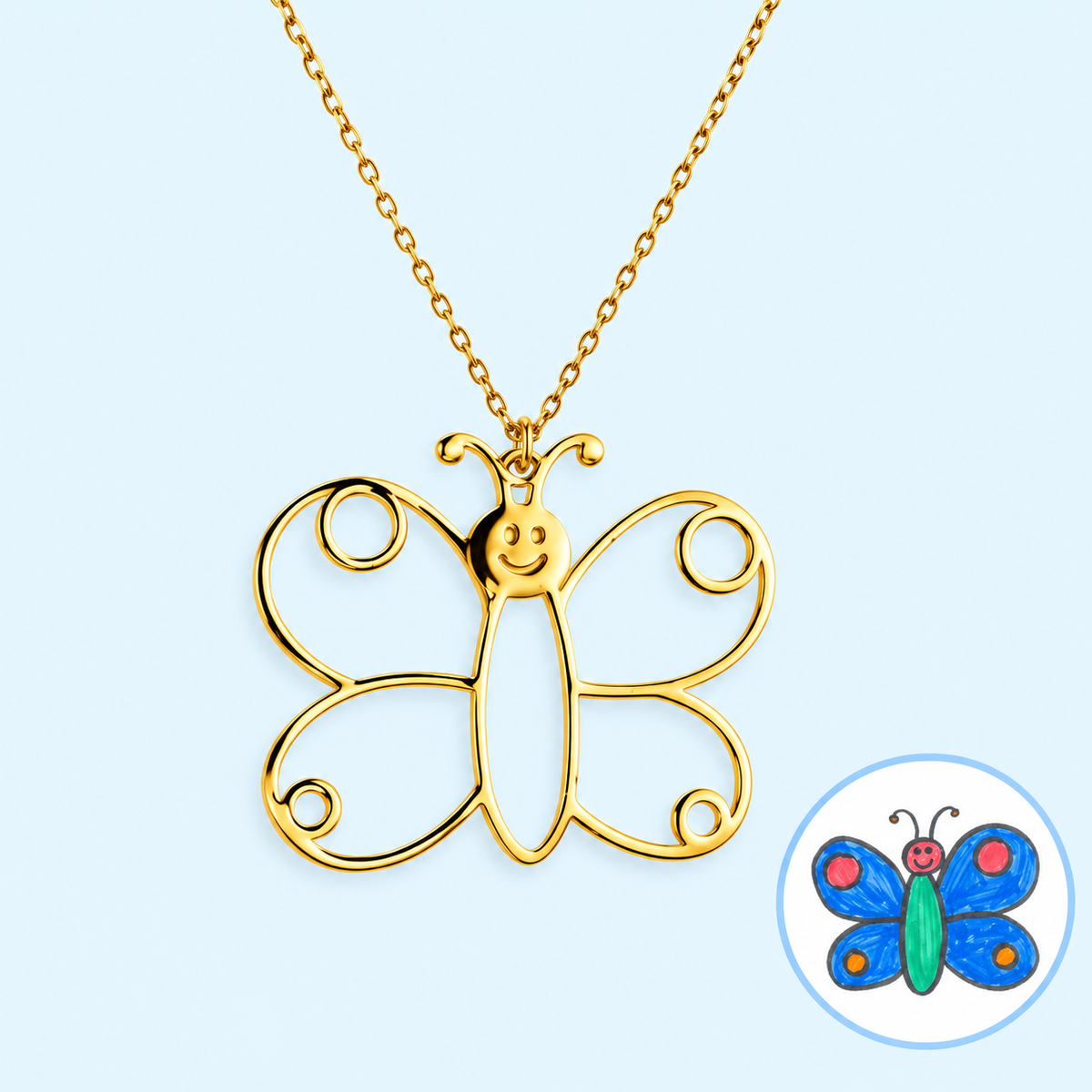 Doodle™ - Custom Drawing Necklace